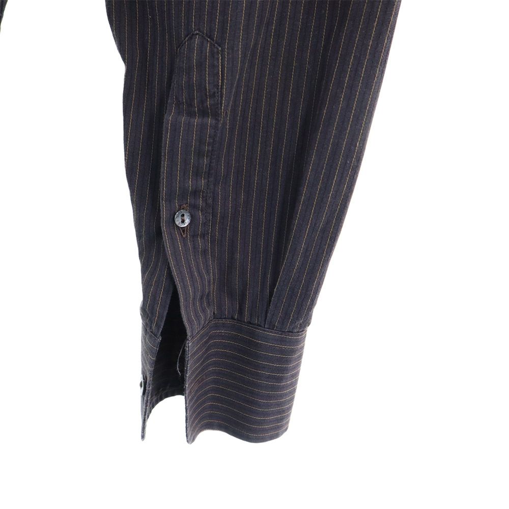 DOLCE&GABBANA ドルチェアンドガッバーナ イタリア製 長袖 コットンシャツ 38 グレー系 メンズ