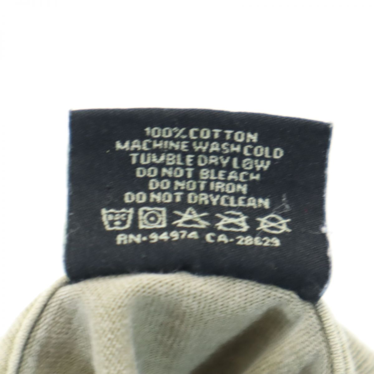 ステューシー 長袖 シャツ S カーキ STUSSY ロンT メンズ