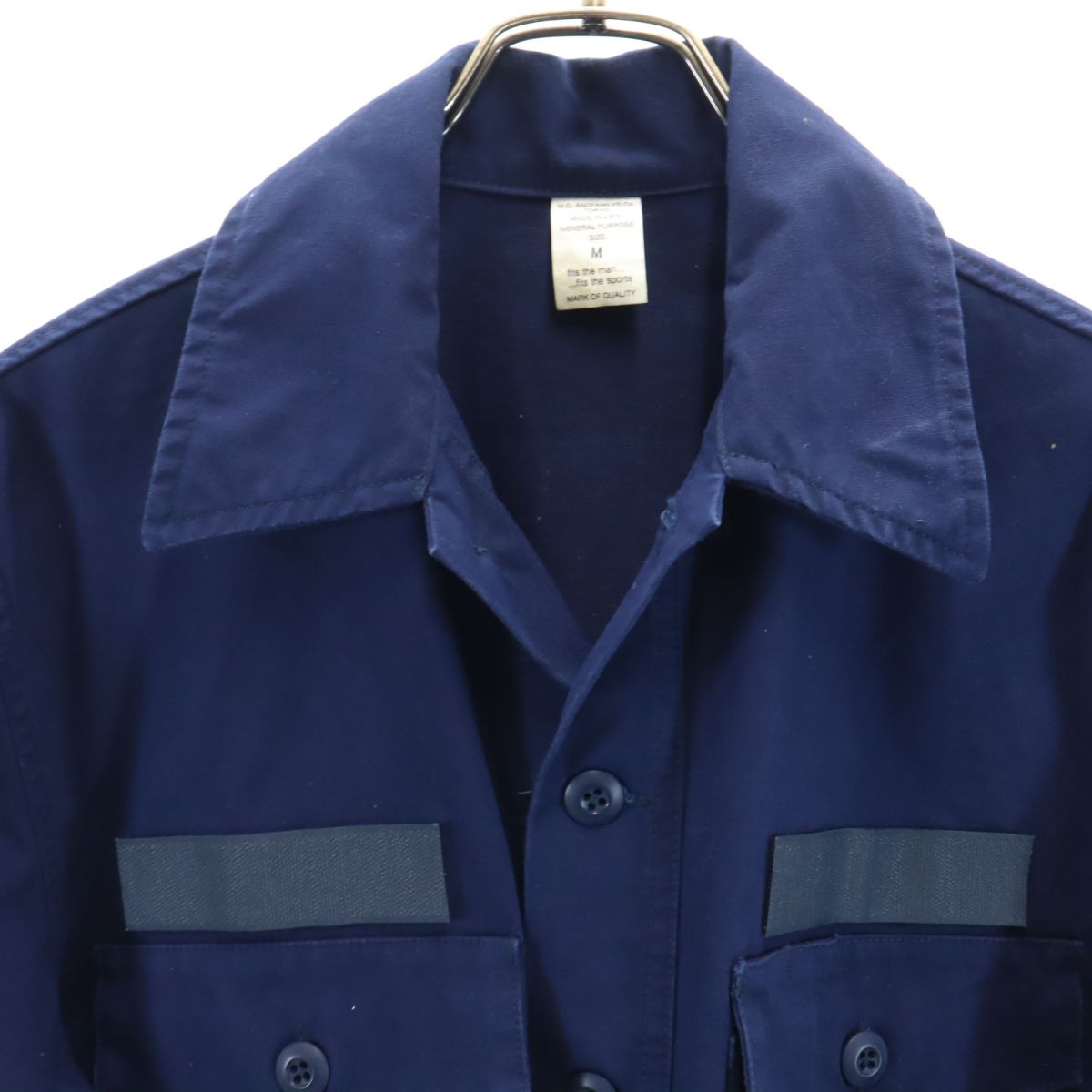 アンドファミリーズ 日本製 ミリタリージャケット M ネイビー ANDFAMILYS co. メンズ