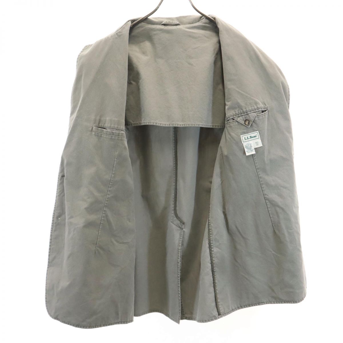 L.L.Bean エルエルビーン テーラードジャケット 40 カーキ系 アウトドア メンズ