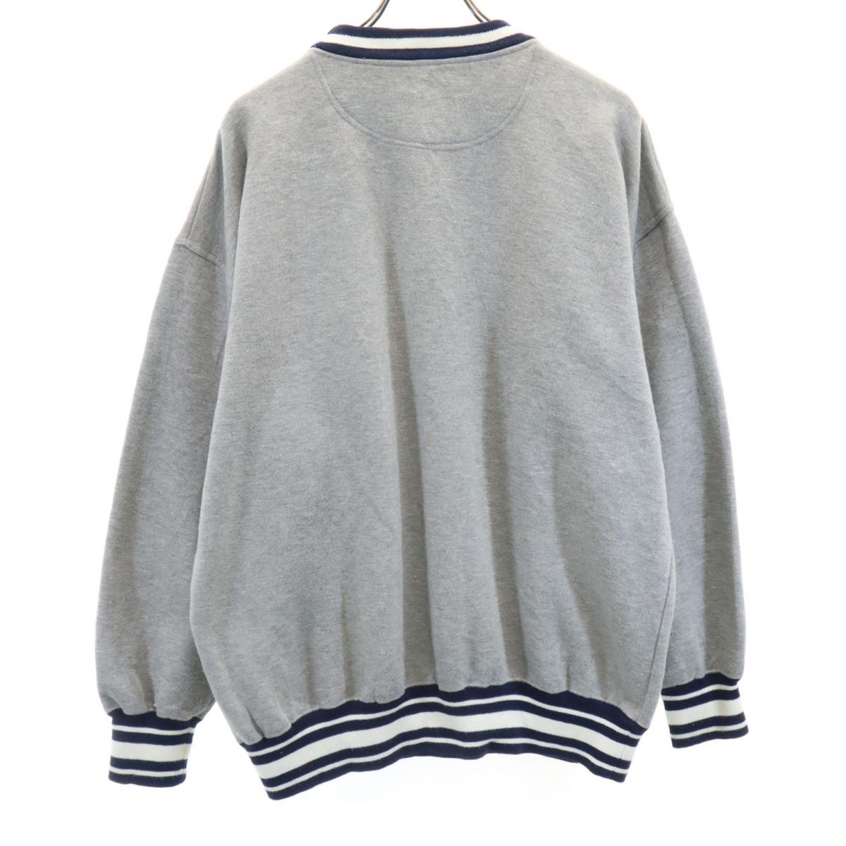 CRABLE CS 長袖 トレーナー L グレー sports 裏起毛 メンズ