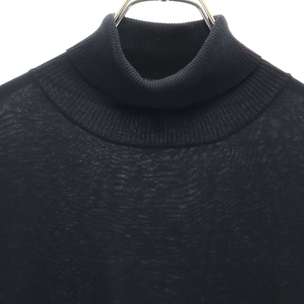 マックスマーラ ウィークエンドライン タートルネック ニット ベスト M ブラック系 MAX MARA WEEKENDLINE レディース