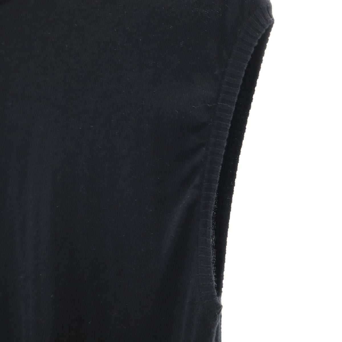 マックスマーラ ウィークエンドライン タートルネック ニット ベスト M ブラック系 MAX MARA WEEKENDLINE レディース