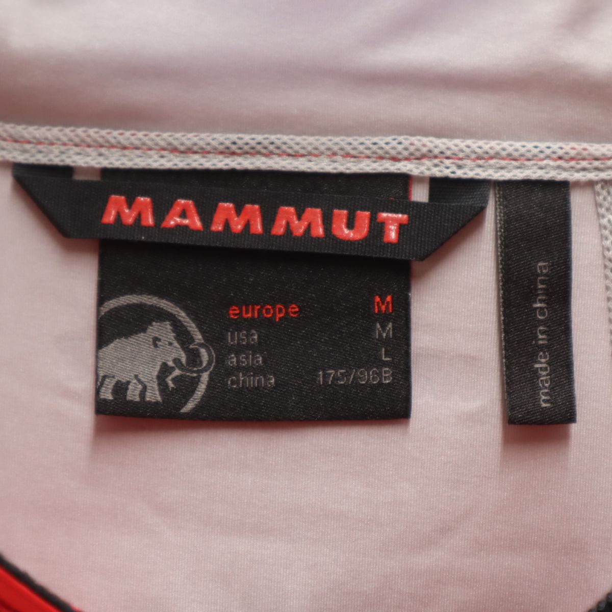 Mammut マムート アウトドア ナイロンジャケット M 黒 メンズ