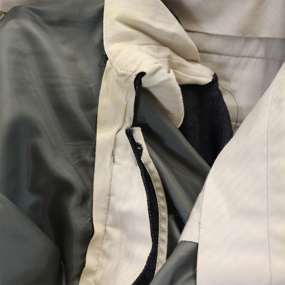 Aquascutum アクアスキュータム 90s 日本製 ウール オールド チェック柄 パンツスーツ 上下 セットアップ 94AB4 グレー メンズ