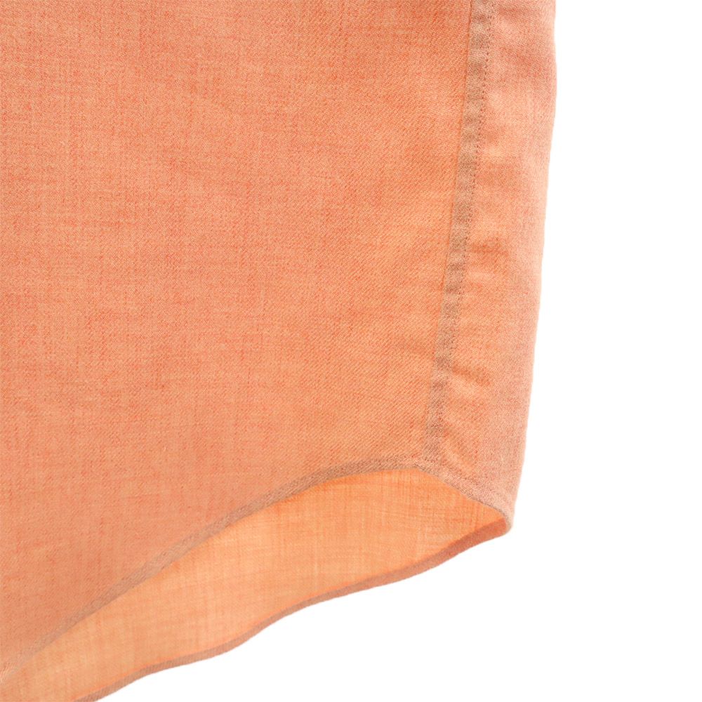 LANVIN ランバン 長袖 シャツ L オレンジ系 メンズ