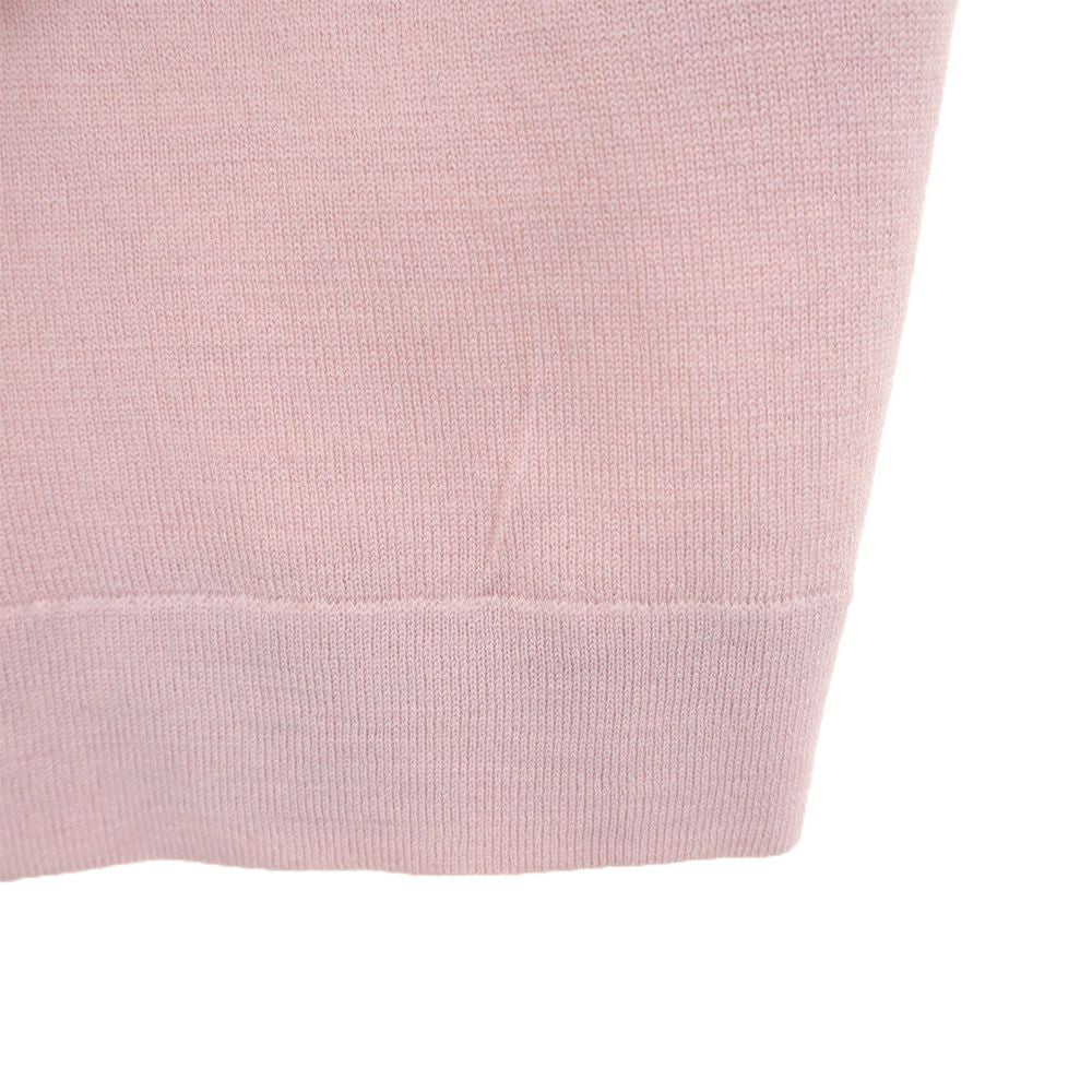 JOHN SMEDLEY ジョンスメドレー 長袖 Vネック セーター ピンク系 ニット レディース