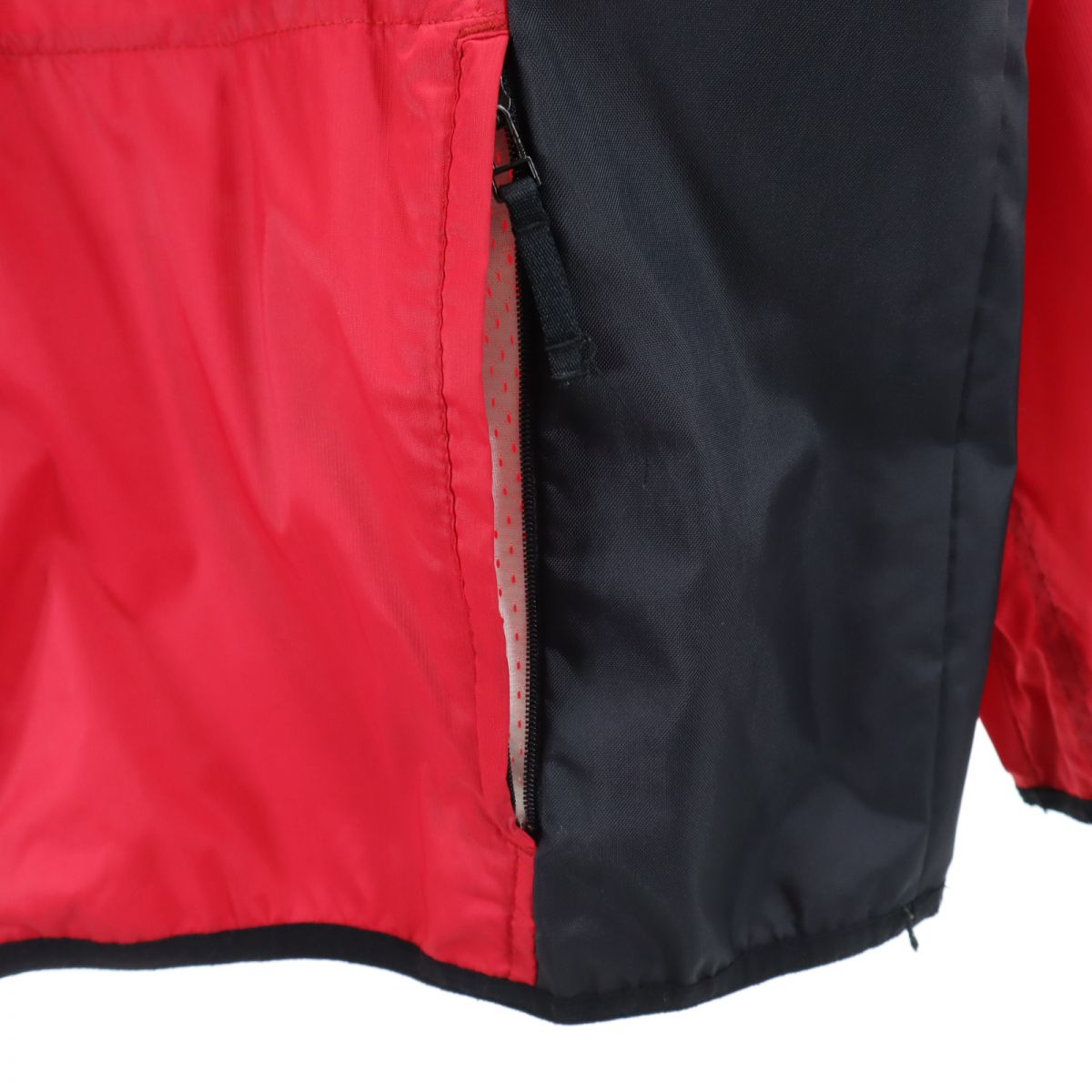 NIKE ナイキ 90s 00s オールド ハーフジップ パーカー S レッド系 メンズ