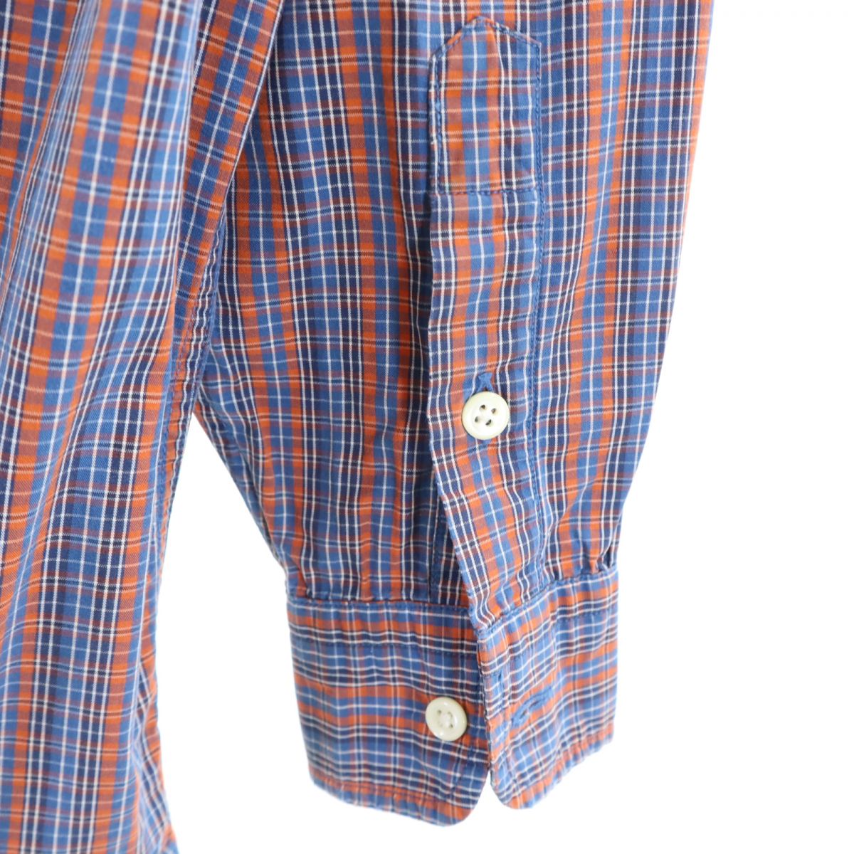 Polo by Ralph Lauren ポロバイラルフローレン 長袖 ボタンダウンシャツ 130cm ブルー系 キッズ