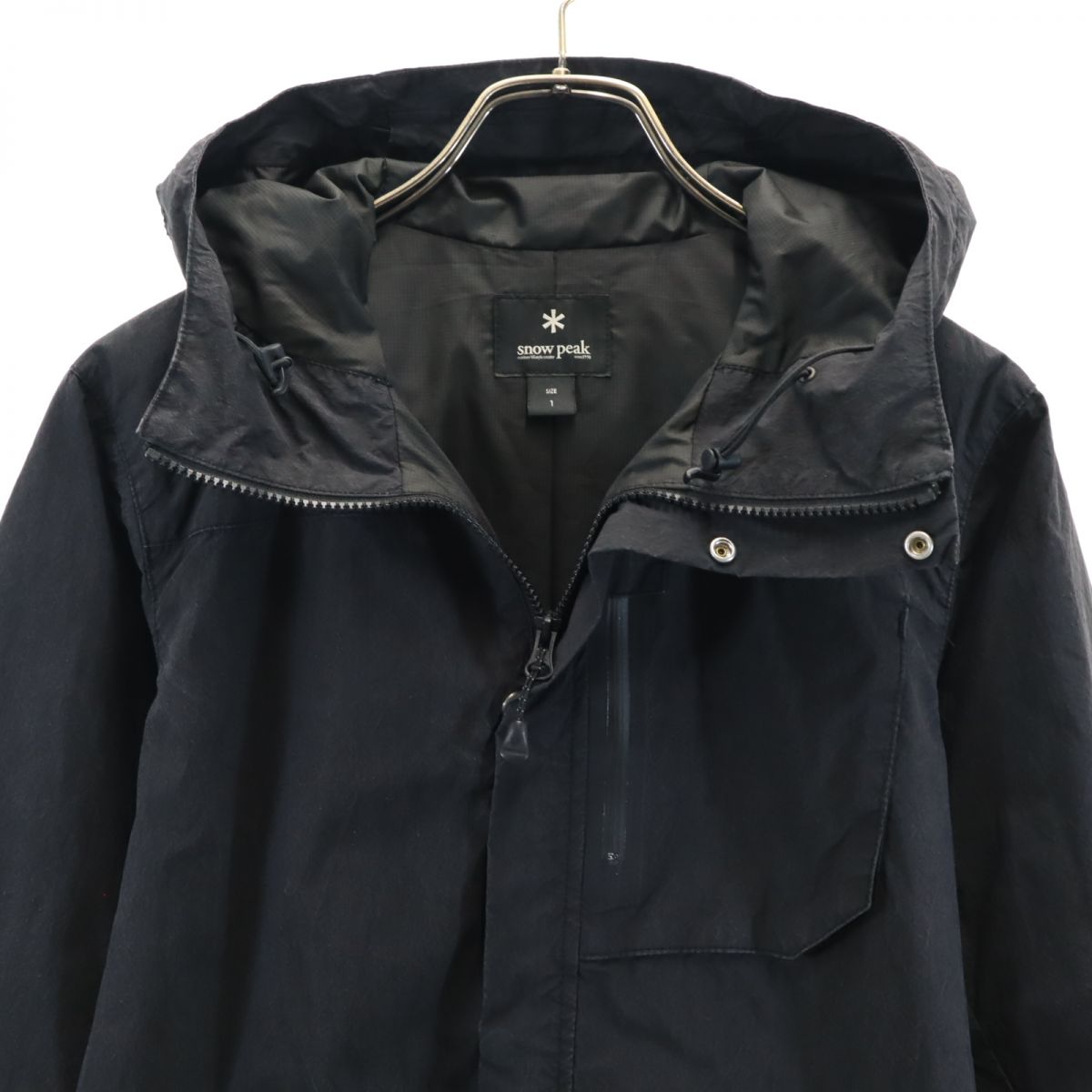 snowpeak スノーピーク 日本製 ジャケット 1 黒 メンズ