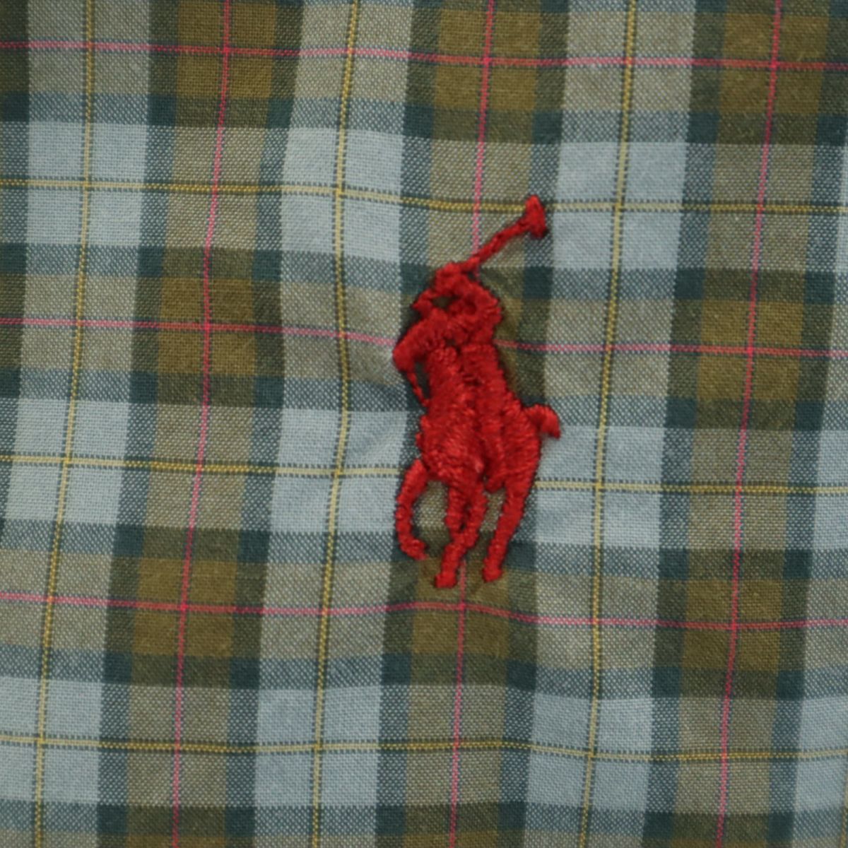 RALPH LAUREN ラルフローレン ピスネーム 長袖 ボタンダウンシャツ XL メンズ
