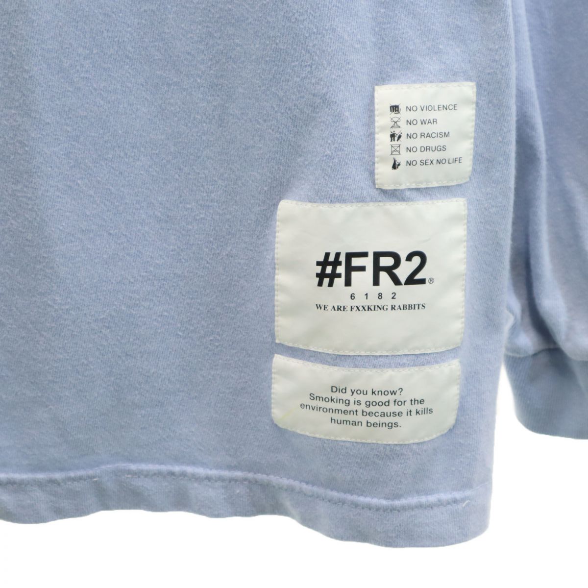 FR2 エフアールツー 長袖 Tシャツ XL ブルー ロンT メンズ