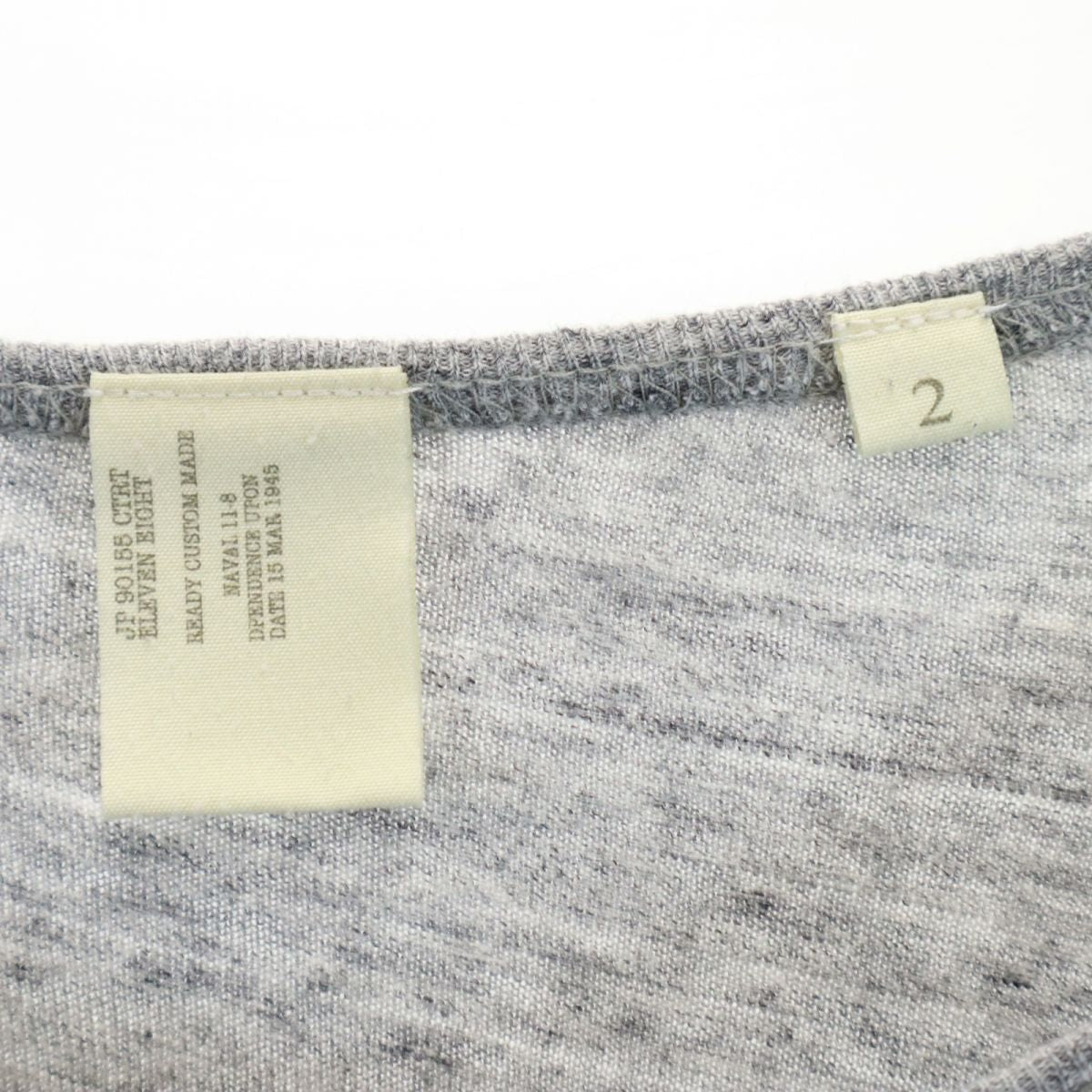 NC FACTORY 7分袖 Tシャツ M グレー系 メンズ