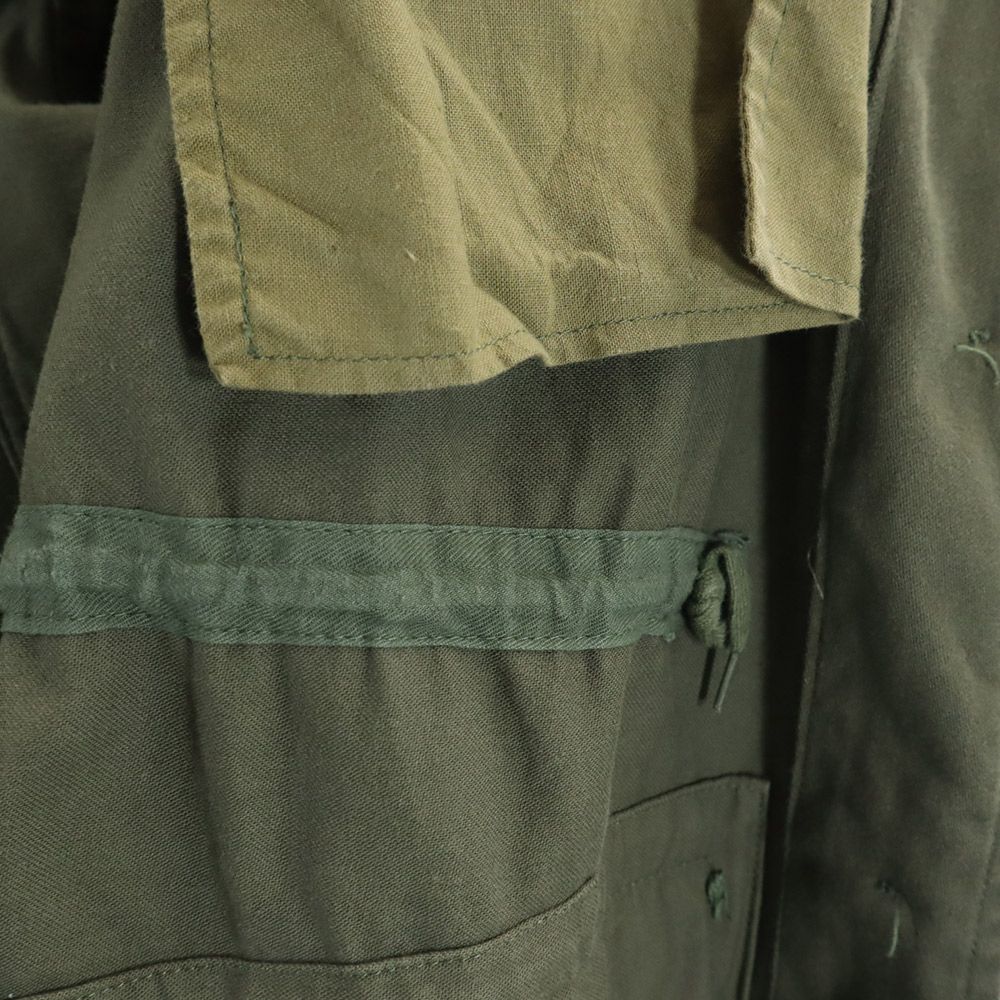 フランス軍 60s ミリタリージャケット カーキ FRENCH ARMY レディース