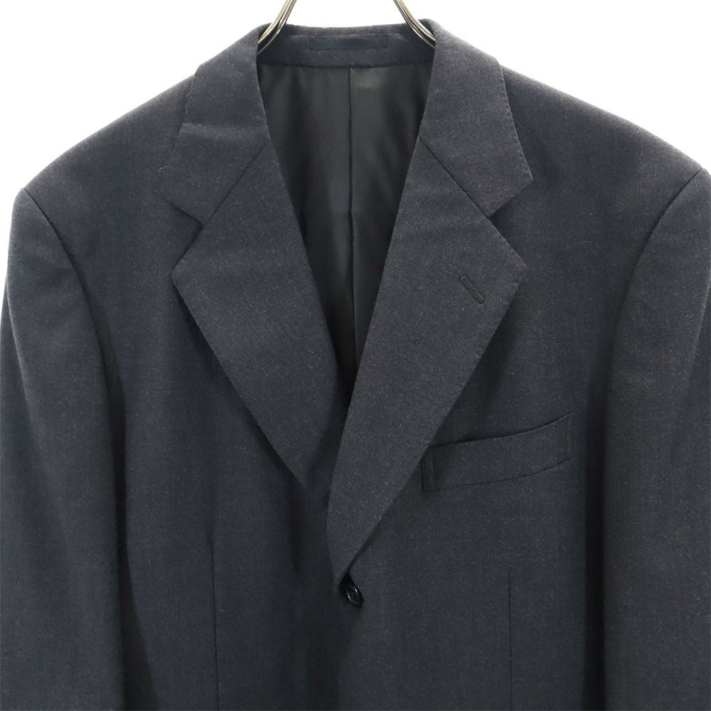 LANVIN ランバン ウール 長袖 テーラードジャケット S50 グレー系 メンズ