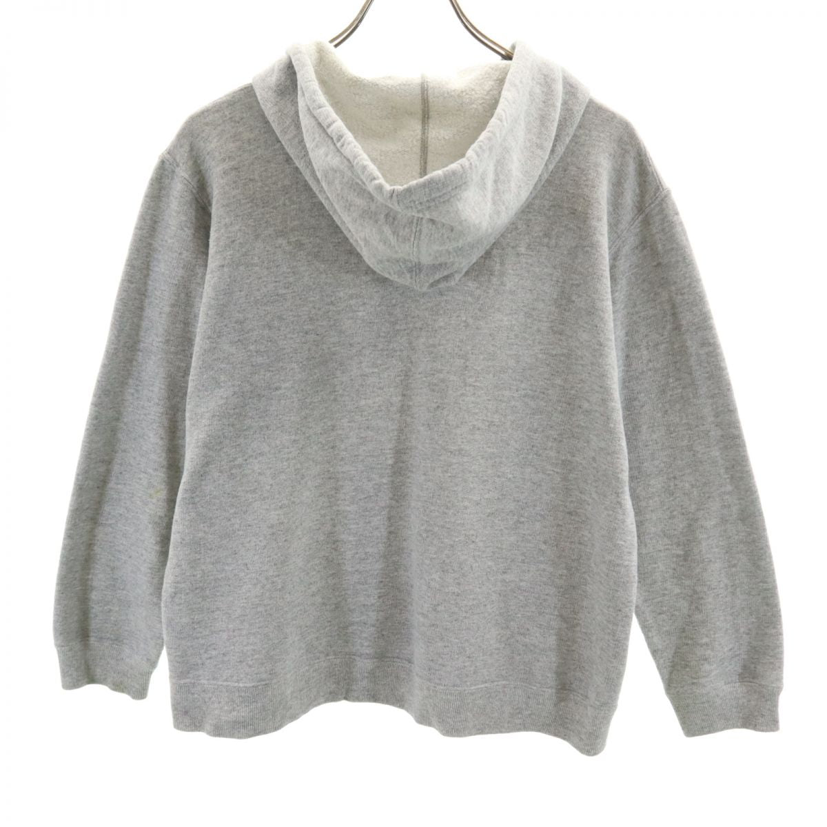 OLD オールド 90s 長袖 パーカー S グレー 起毛 メンズ