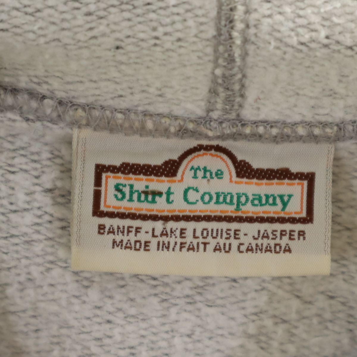 OLD オールド 90s 長袖 パーカー S グレー 起毛 メンズ