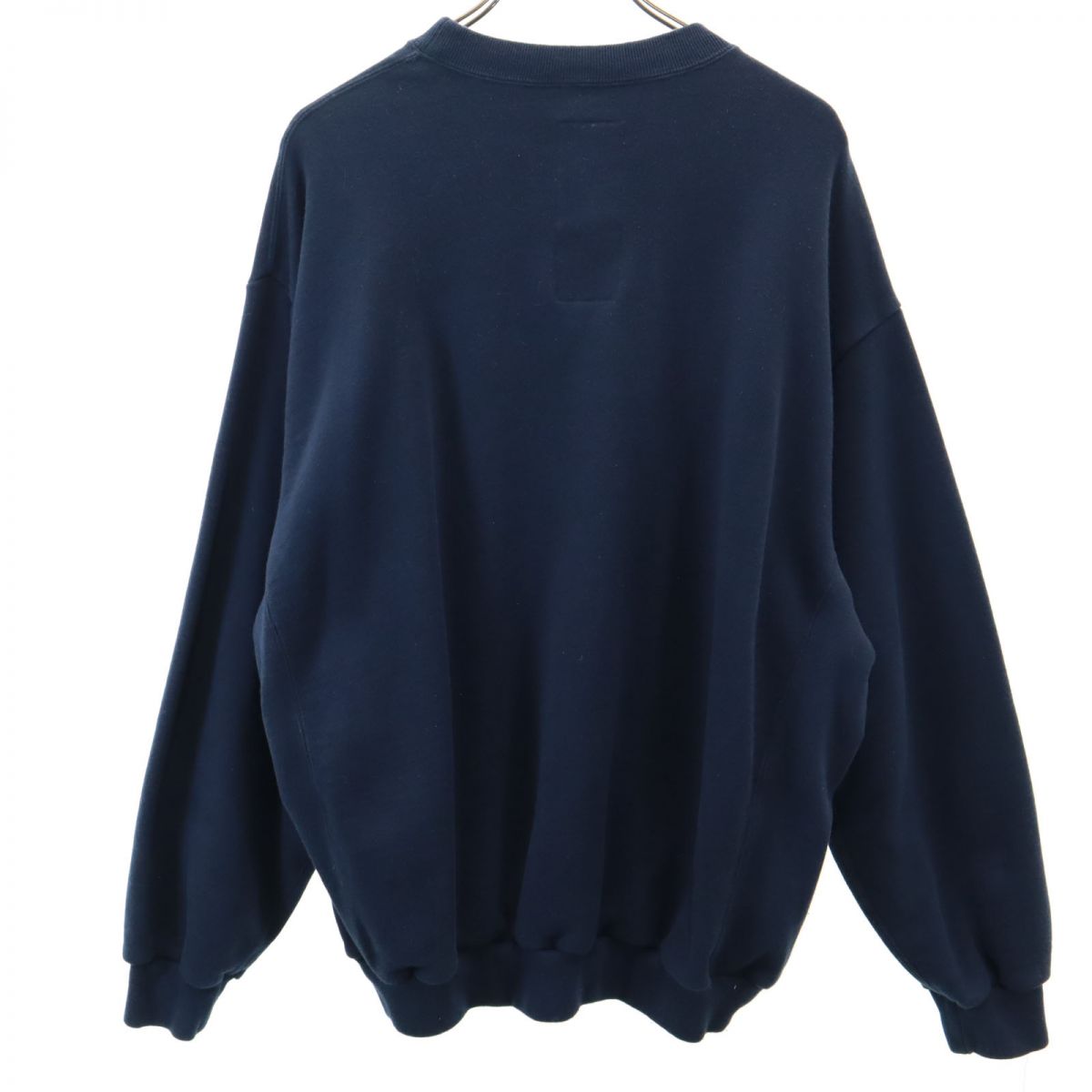 I アイ 日本製 長袖 スウェット トレーナー 3 ネイビー メンズ