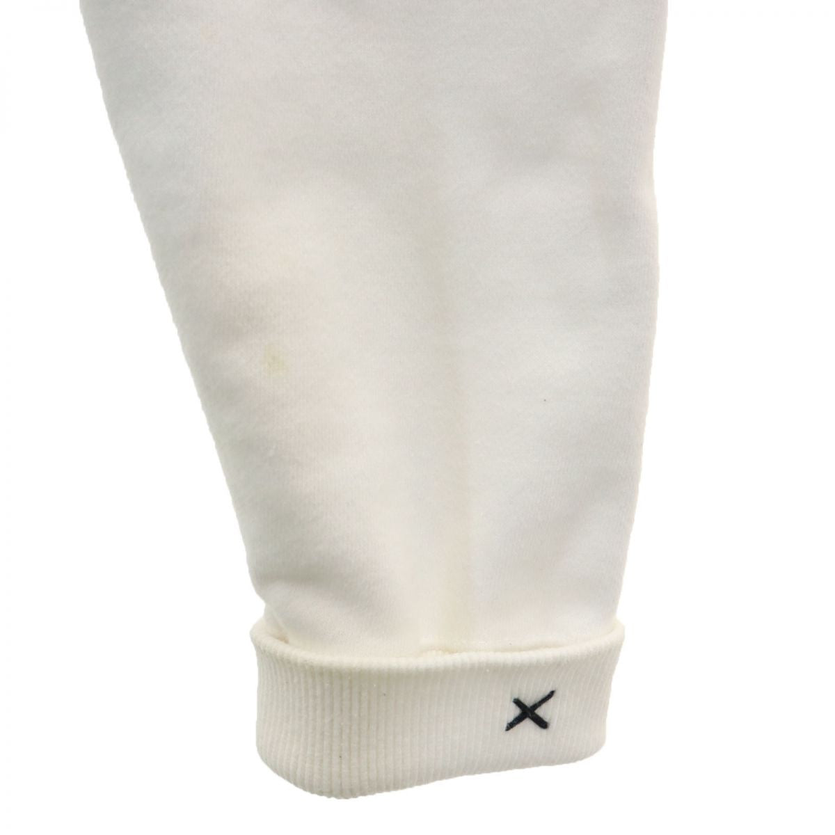 have a good time ハブアグットタイム リメイク 長袖 ショート丈 スウェットパーカー L 白 メンズ