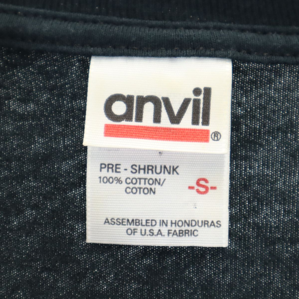 anbil アンビル ローリングストーンズ 半袖 スパンコール Tシャツ S ネイビー メンズ