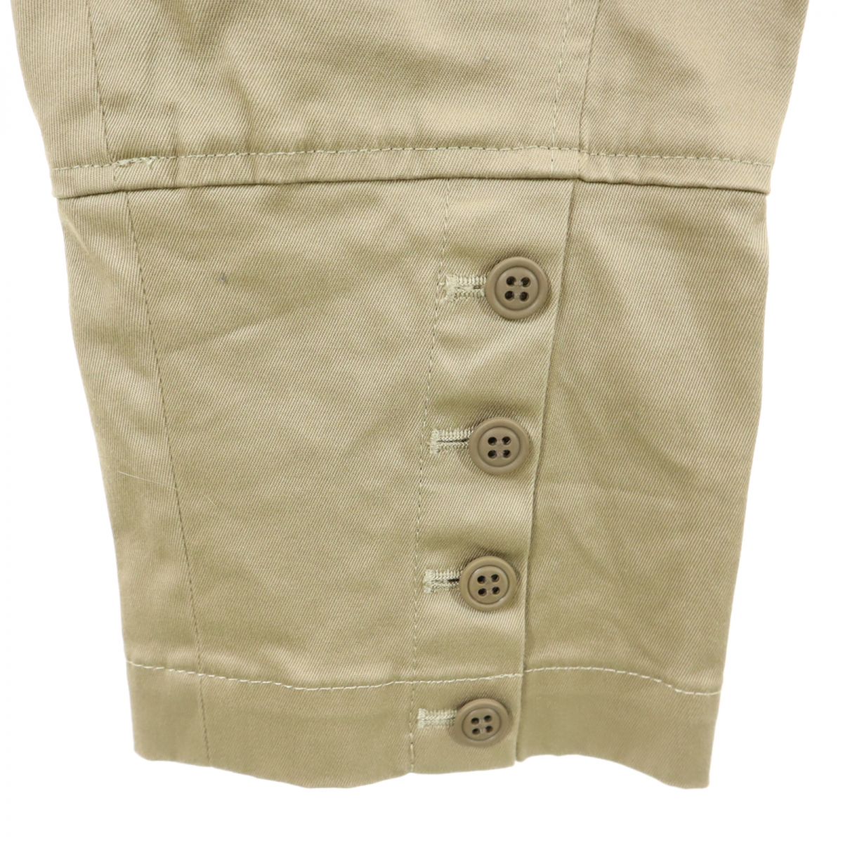 Comme des Garcons Comme des Garcons コムデギャルソンコムデギャルソン 2010年 日本製 7分袖 コート 上下 セットアップ M/S ベージュ レディース