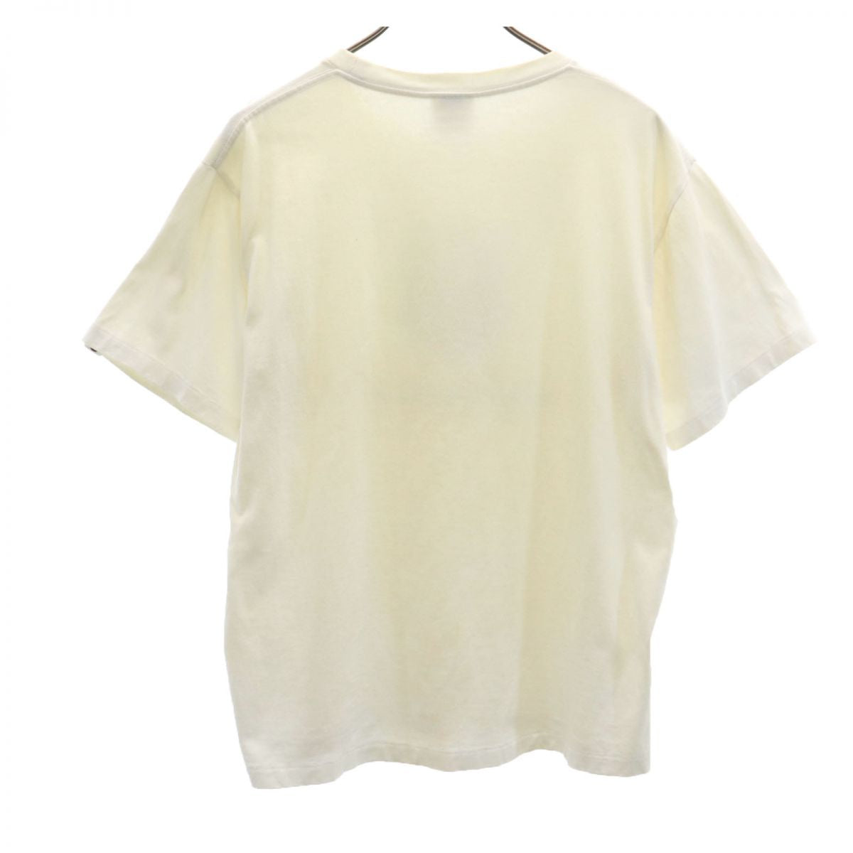 BAPE ベイプ プリント 半袖 Tシャツ L ホワイト A BATHING APE メンズ