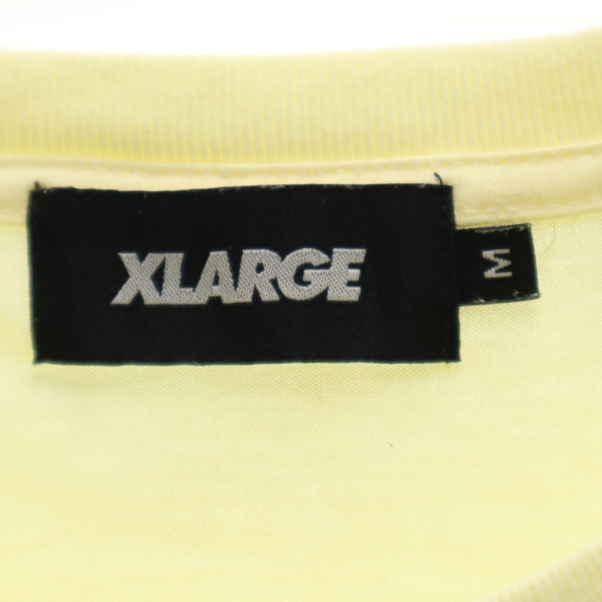 XLARGE エクストララージ 半袖 Tシャツ M イエロー系 メンズ