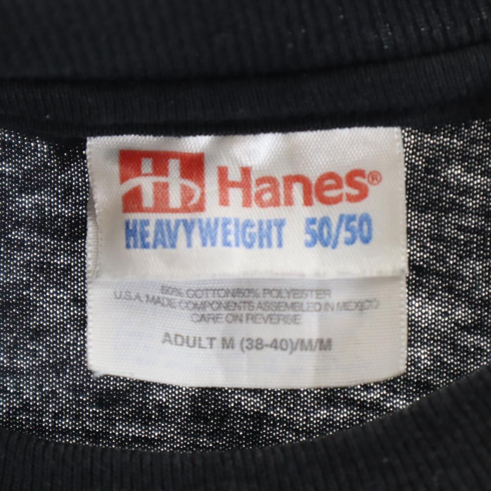 Hanes ヘインズ 半袖 Tシャツ M 黒 メンズ
