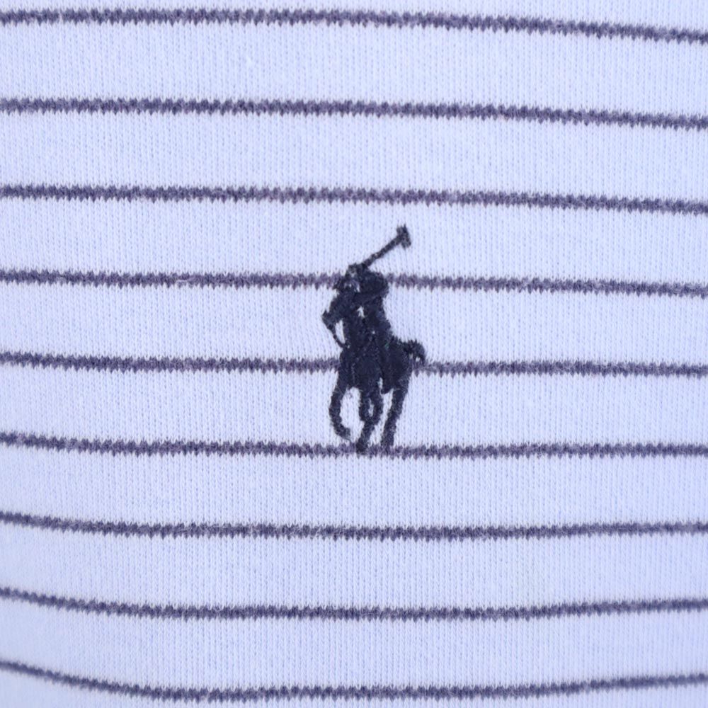 Polo by Ralph Lauren ポロバイラルフローレン ボーダー 半袖 ポロシャツ L ブルー系 メンズ