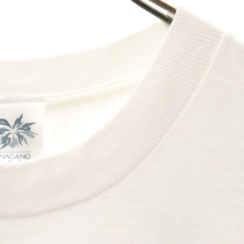 Mizuno ミズノ 90s USA製 オリンピック プリント 長野オリンピック 半袖 Tシャツ フリー ホワイト メンズ