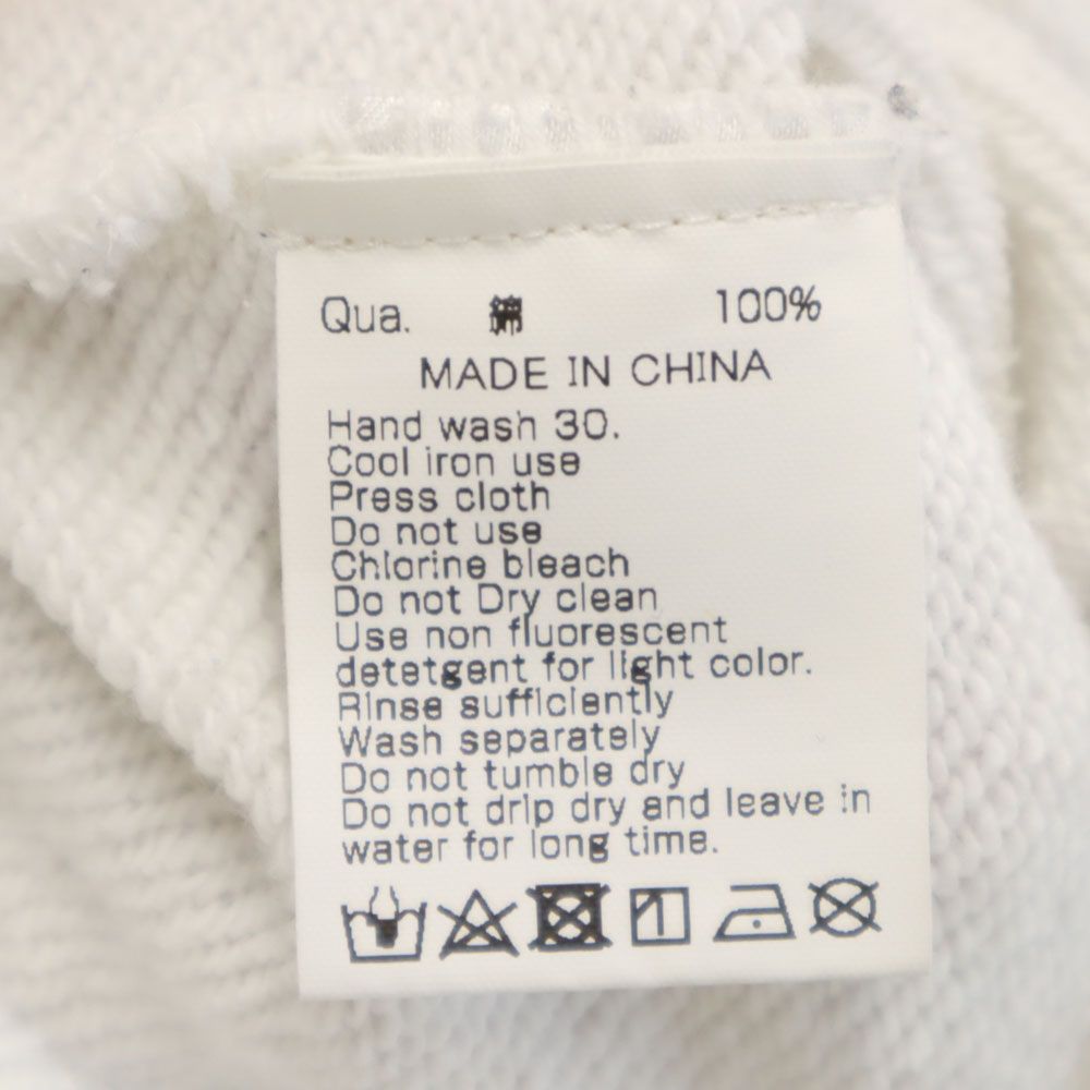 エフアールツー 両面プリント 長袖 スウェット トレーナー F ホワイト FR2 レディース