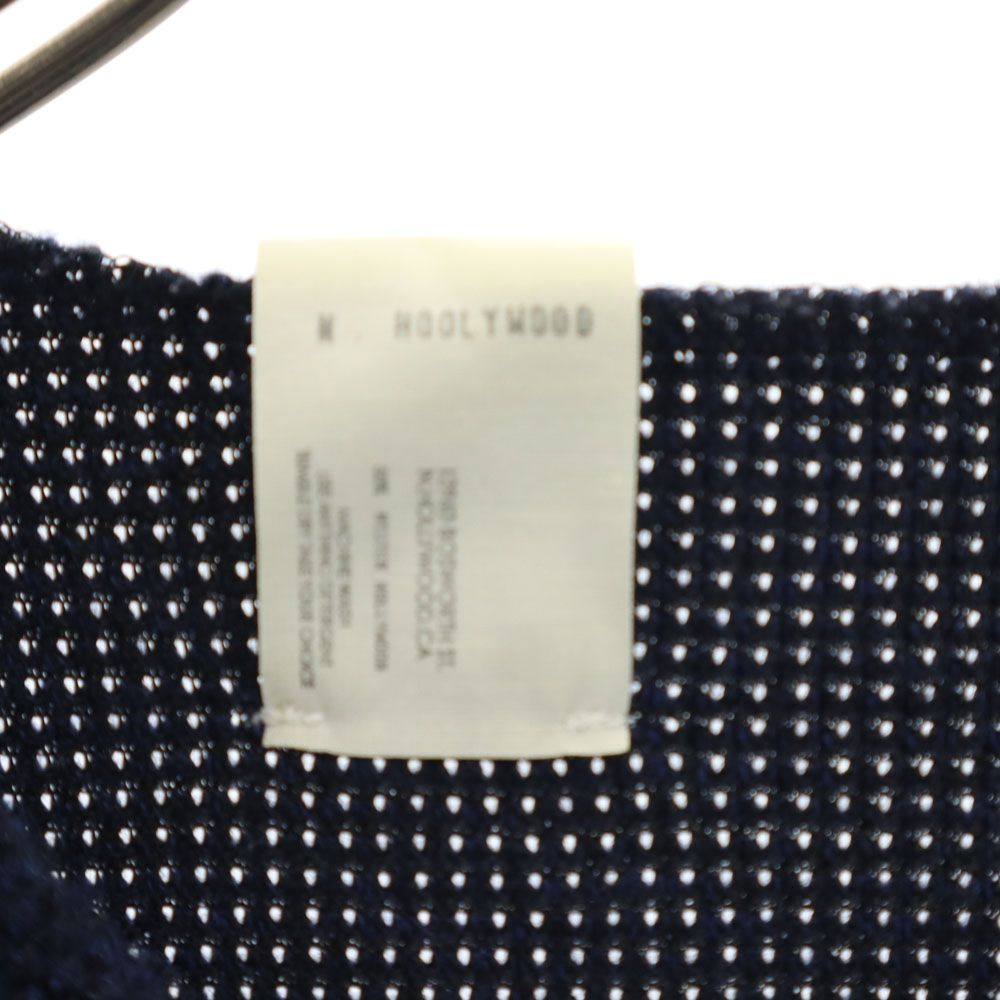 N.HOOLYWOOD エヌハリウッド 日本製 半袖 Tシャツ 38 ネイビー メンズ