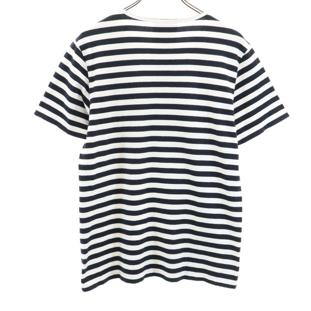 DIGAWEL ディガウェル 日本製 ボーダー 半袖 Tシャツ 1 ホワイト系 メンズ