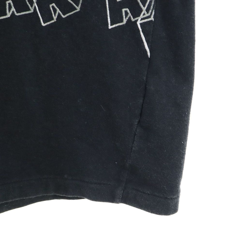 ARMANI EXCHANGE アルマーニエクスチェンジ プリント 半袖 Vネック Tシャツ S ブラック メンズ