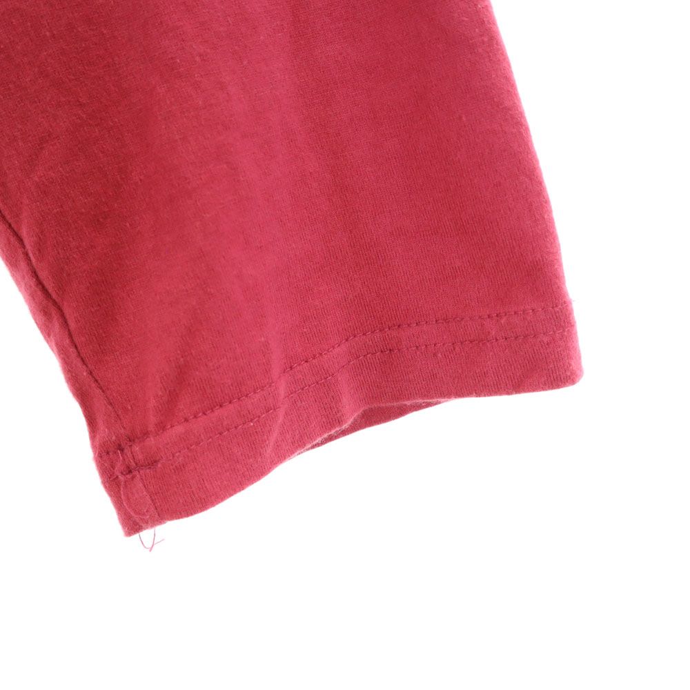 ATTACHMENT アタッチメント 日本製 7分袖 Tシャツ 3 レッド系 メンズ