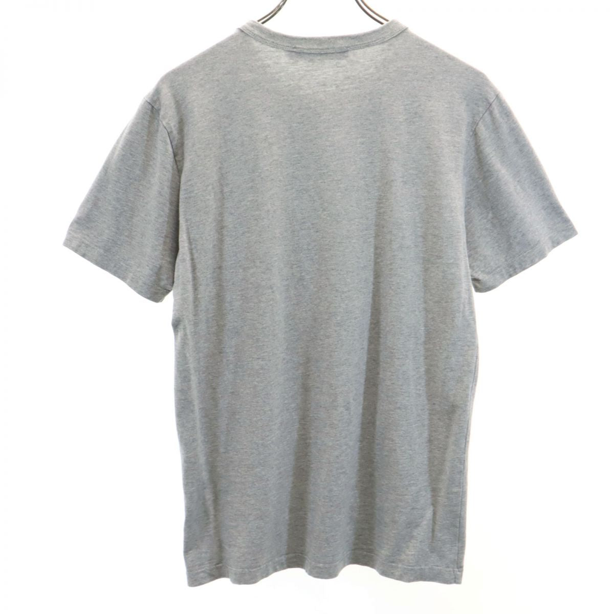 MAISON KITSUNE メゾンキツネ プリント 半袖 Tシャツ XS グレー メンズ