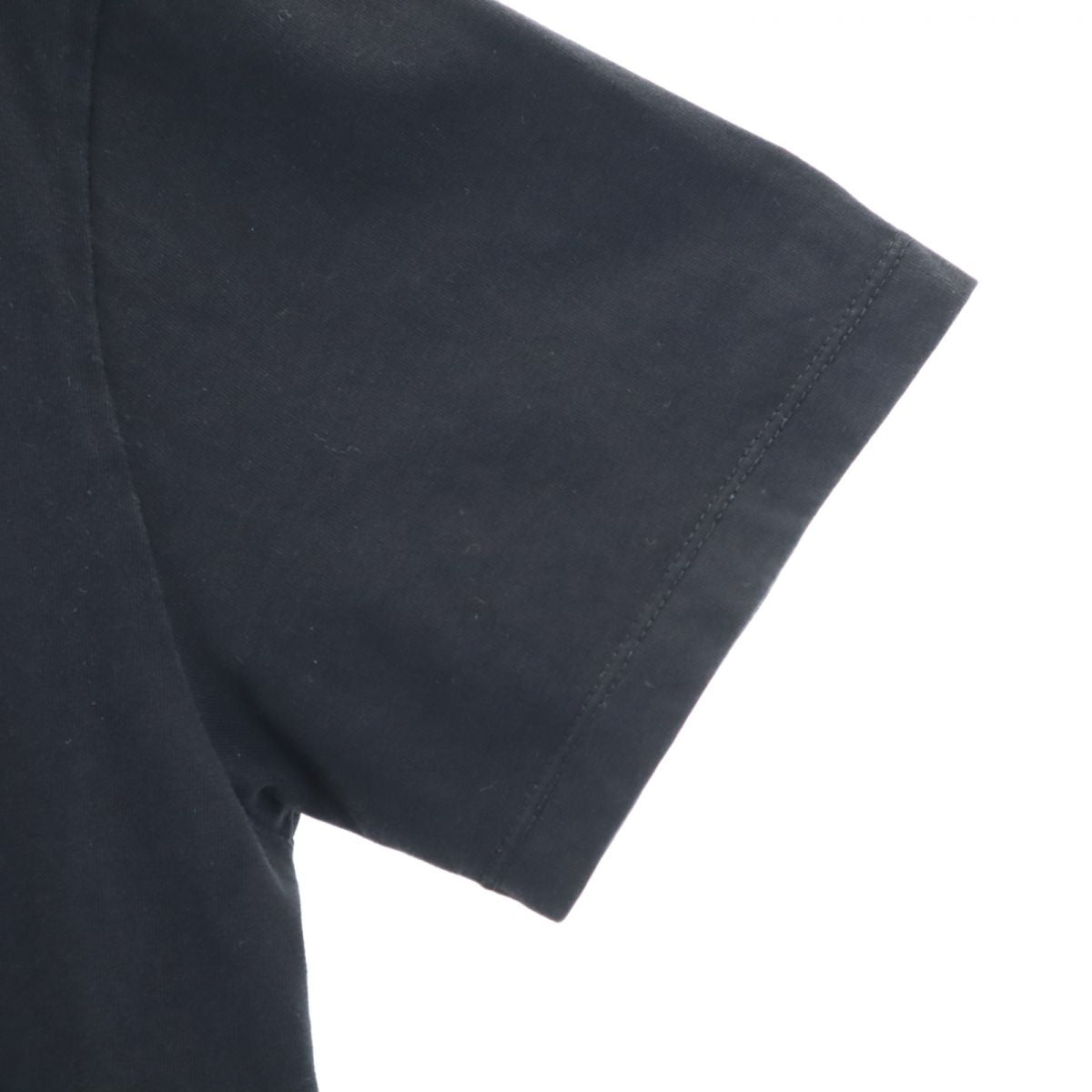 MAISON KITSUNE メゾンキツネ プリント 半袖 Tシャツ ブラック メンズ