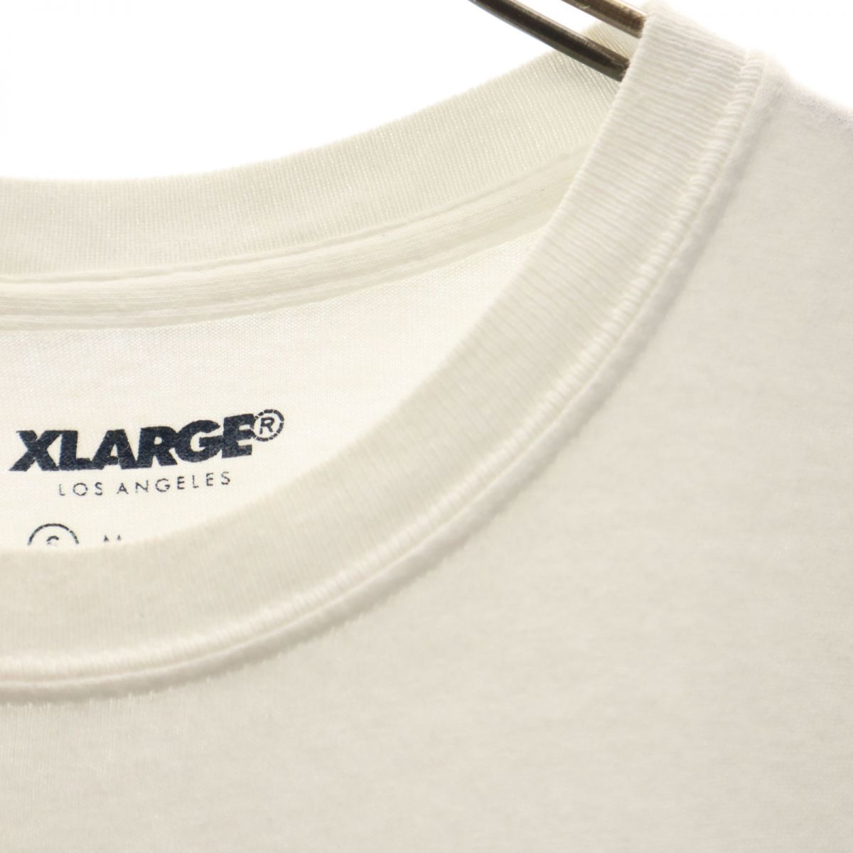 XLARGE エクストララージ 半袖 Tシャツ S ホワイト ロゴ メンズ