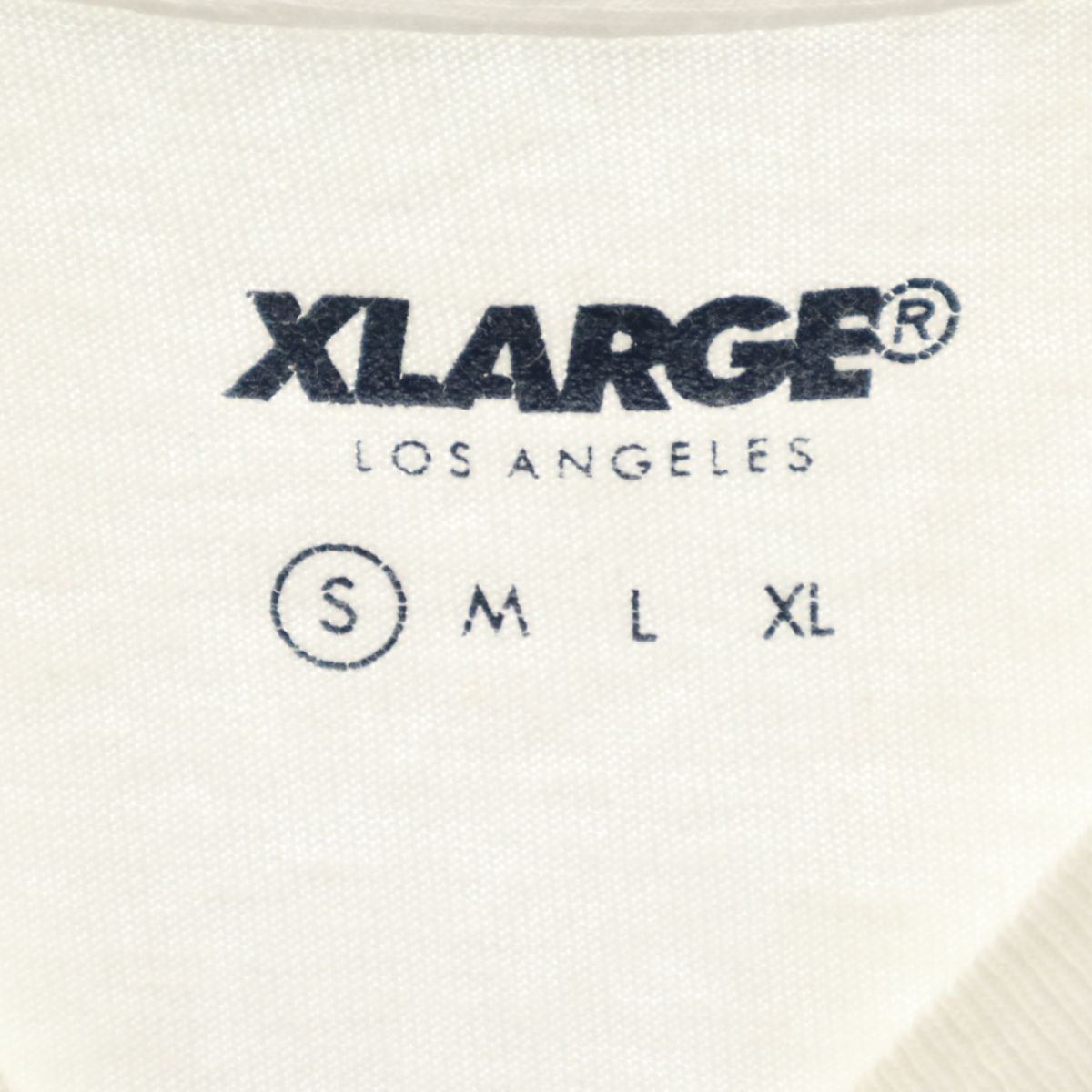 XLARGE エクストララージ 半袖 Tシャツ S ホワイト ロゴ メンズ