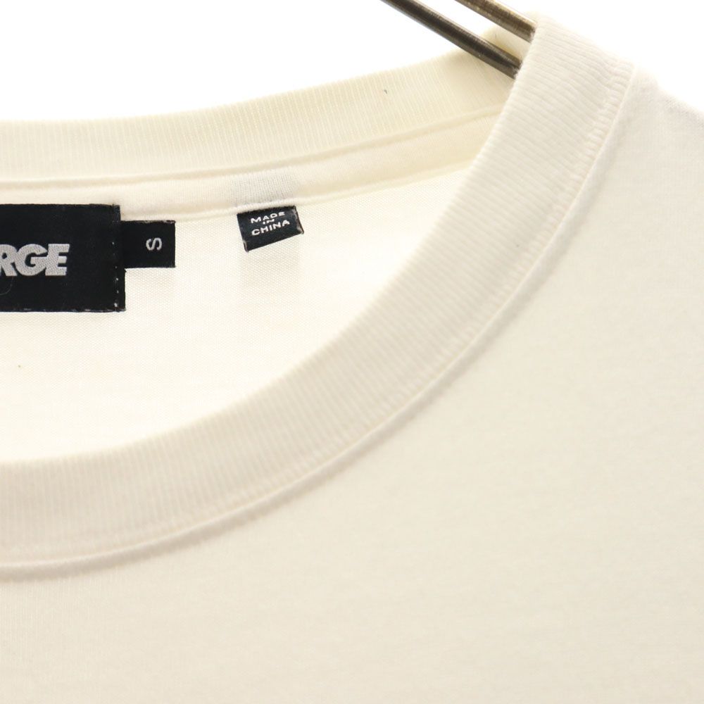 XLARGE エクストララージ バックプリント 半袖 Tシャツ S ホワイト ポケT メンズ