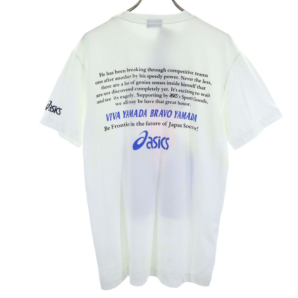 asics アシックス 日本製 半袖 Tシャツ o ホワイト タグ付き メンズ