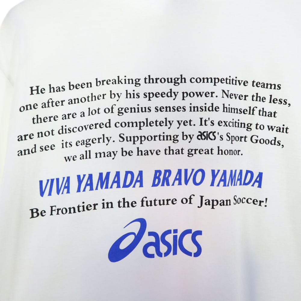 asics アシックス 日本製 半袖 Tシャツ o ホワイト タグ付き メンズ