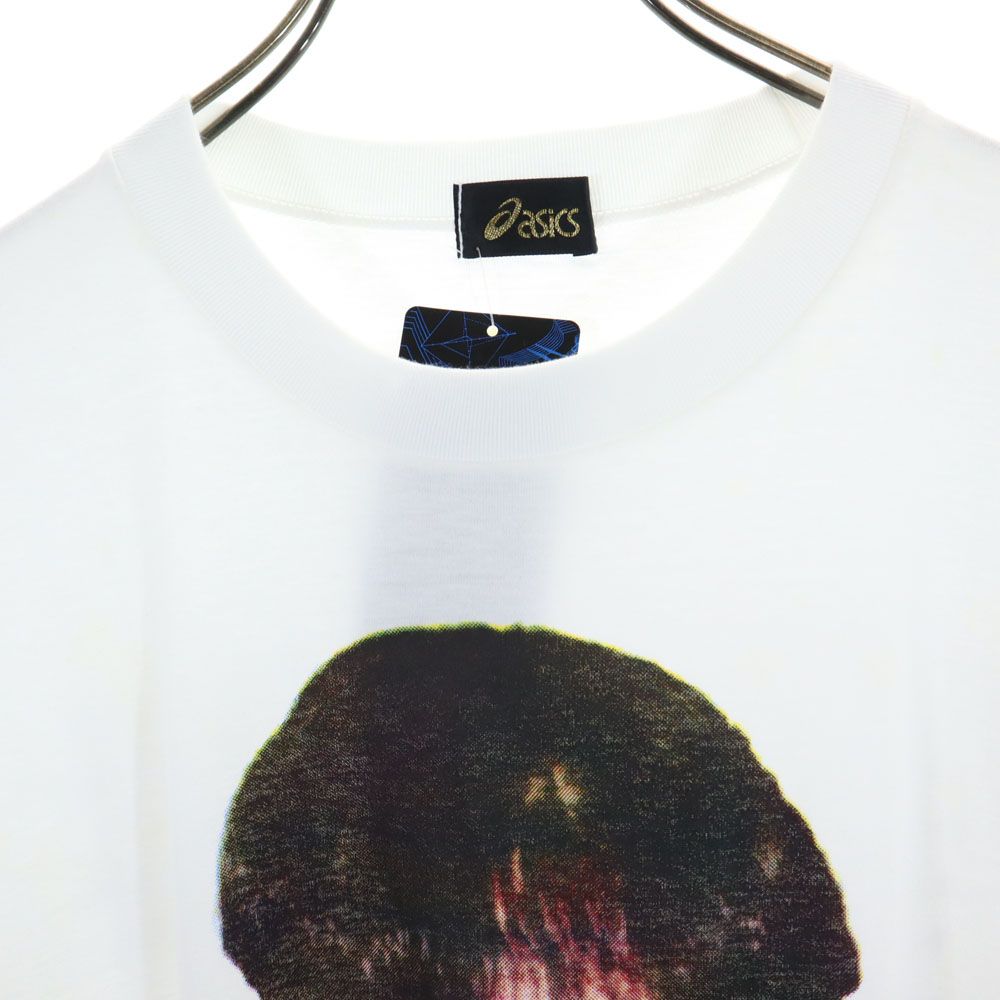 asics アシックス 日本製 半袖 Tシャツ o ホワイト タグ付き メンズ