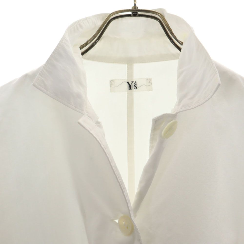 Y's ワイズ 長袖 シャツ 白 レディース
