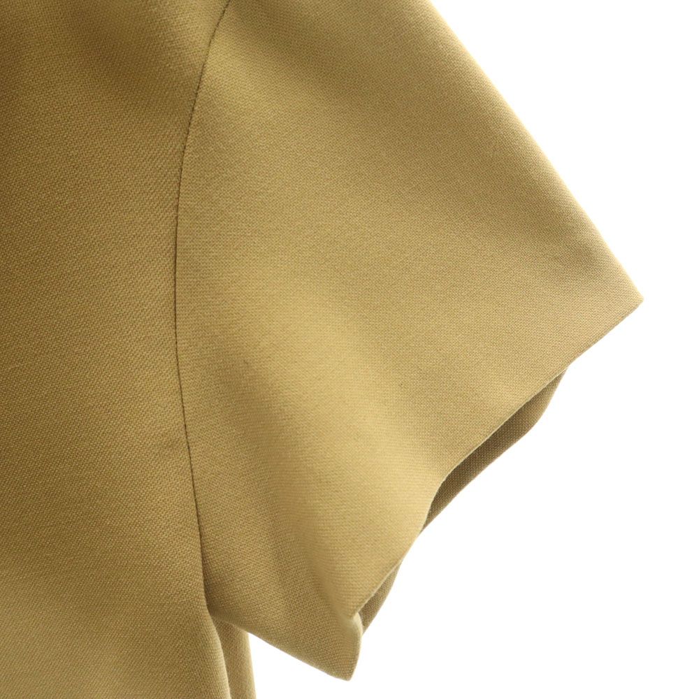 ADORE アドーア 日本製 半袖 カットソー 38 ブラウン系 肩リボン レディース