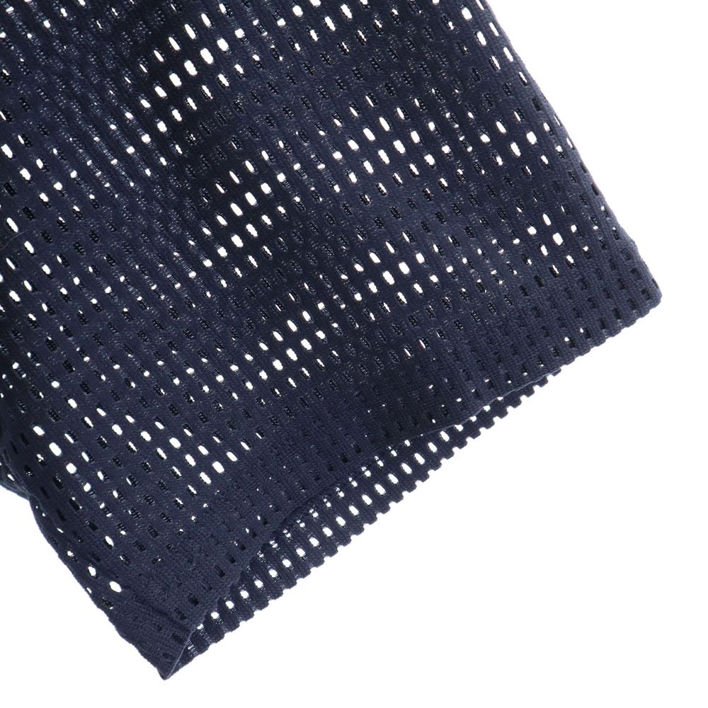 WHITE MOUNTAINEERING ホワイトマウンテニアリング 日本製 半袖 Tシャツ 2 ネイビー メッシュ 切り替え メンズ