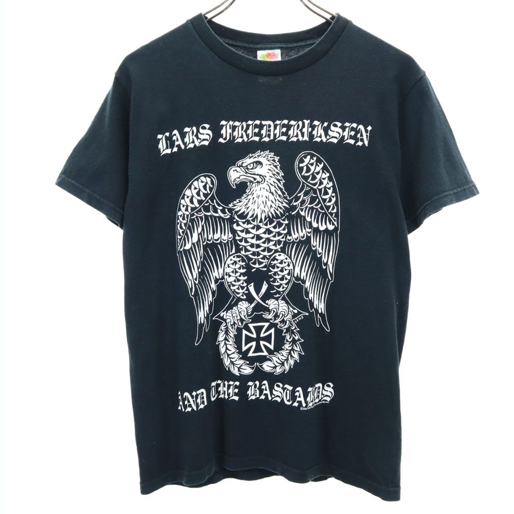 FRUIT OF THE LOOM フルーツオブザルーム プリント 半袖 Tシャツ S ブラック メンズ