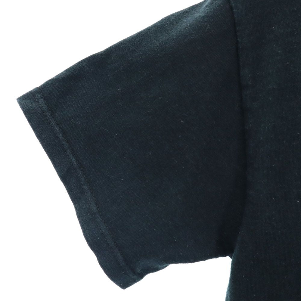 FRUIT OF THE LOOM フルーツオブザルーム プリント 半袖 Tシャツ S ブラック メンズ