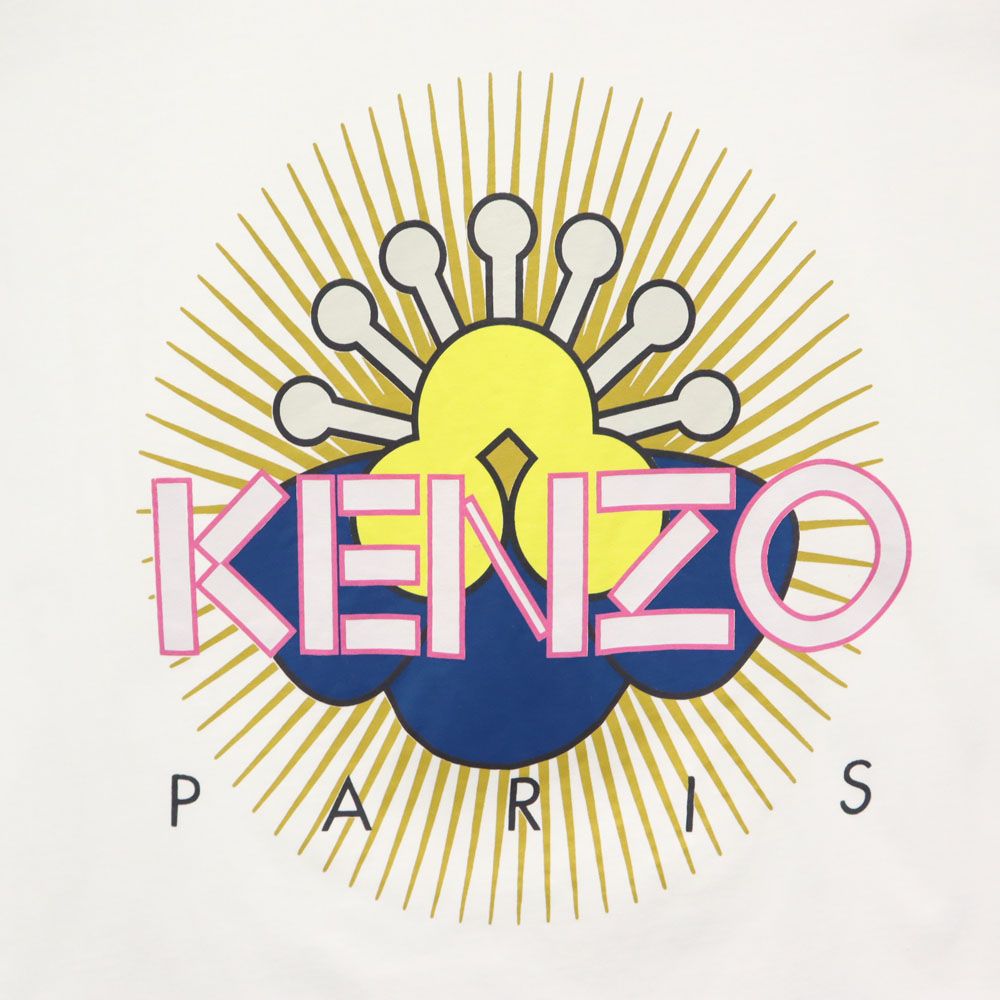 KENZO ケンゾー プリント 半袖 Tシャツ S ホワイト レディース
