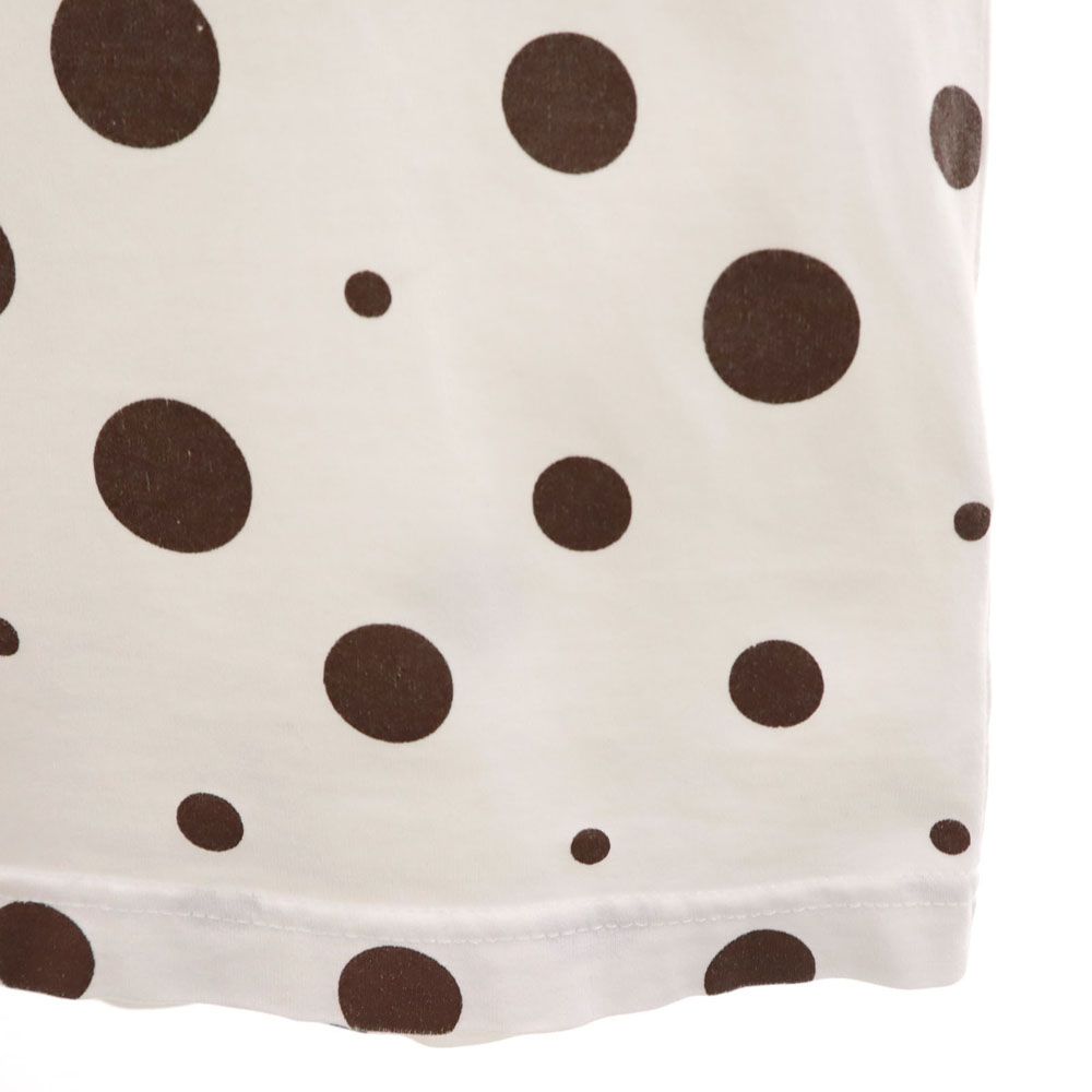 XLARGE エクストララージ ドット プリント 半袖 Tシャツ L ホワイト メンズ